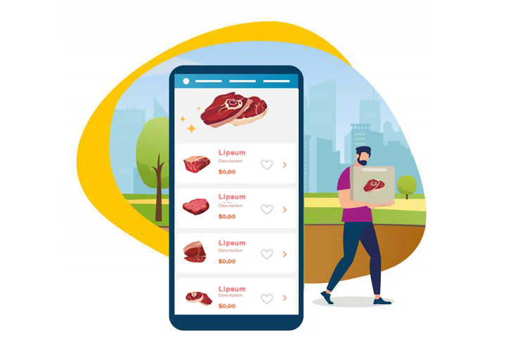 White label mobile app for food delivery
